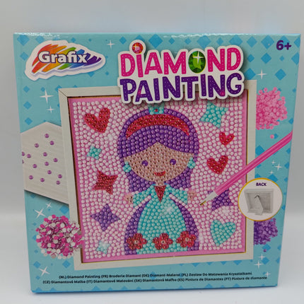 Diamond Painting, klein, schweiz, 15x15cm, diamantbilder - Mädchen