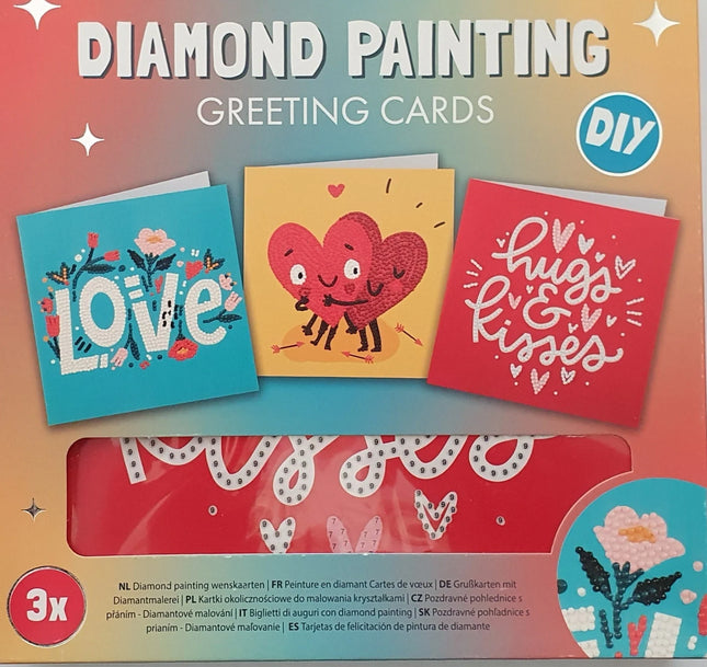 diamond painting grusskarten 6 motive