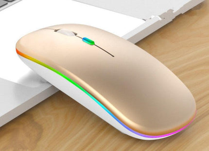 RGB Maus mit Bluetooth und USB-Anschluss - Super Sparsam und Wiederaufladbar - Zeug24 - Von hier kommt das Zeug